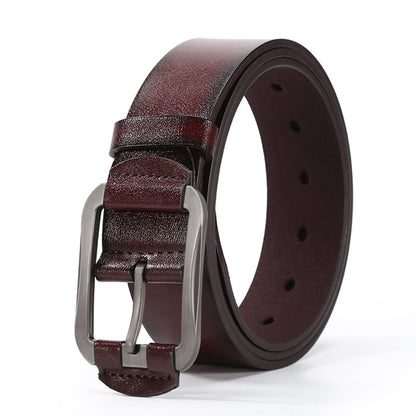 Men's Leather & TPU Business Casual Belt - Pin Buckle Additional Image 3