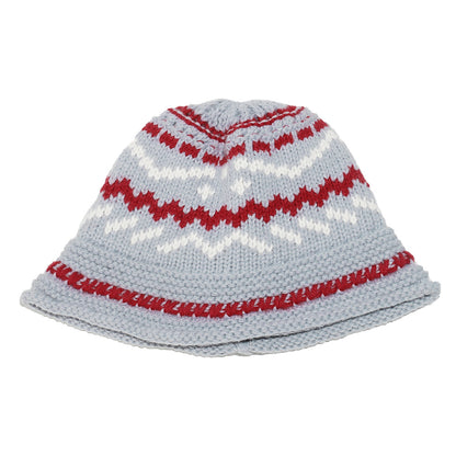 Bohemian Fair Isle Earflap Beanie - Cozy Knit Hat Additional Image 3