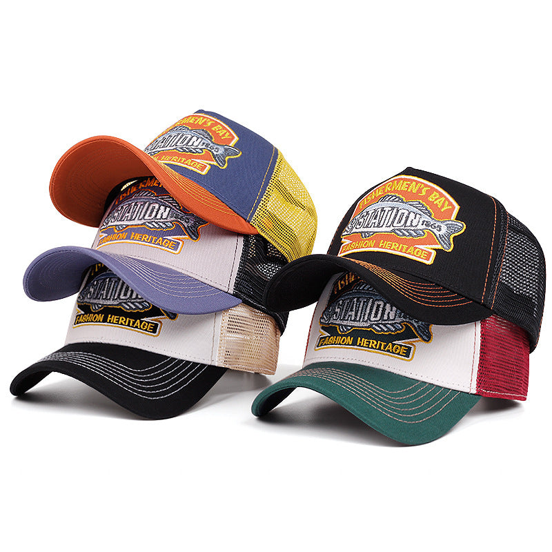 Stylish Vintage Mesh Baseball Cap for Outdoor Adventures Additional Image 3