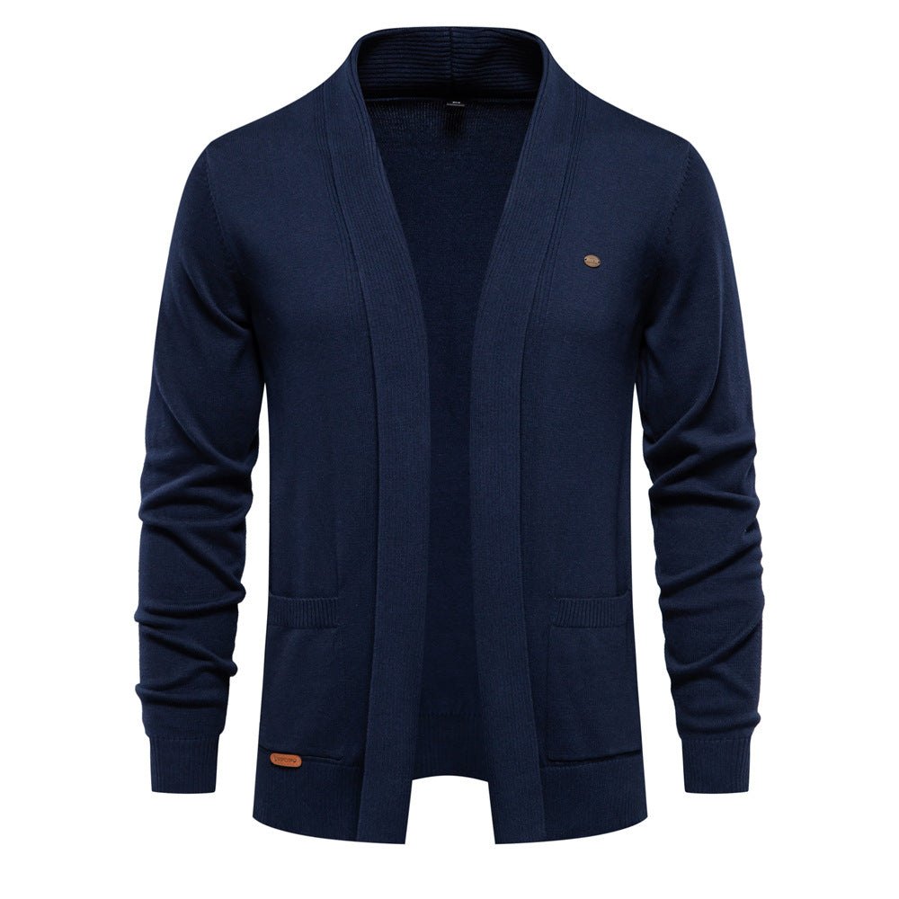 Men's Premium Business Cardigan Sweater Additional Image 3