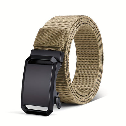 Durable Tactical Nylon Belt with Auto-Lock Buckle Additional Image 3