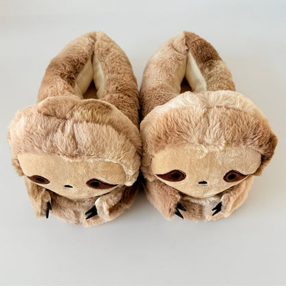 Adorable Sloth Plush Slippers - Cozy & Cute Indoor Footwear Additional Image 3