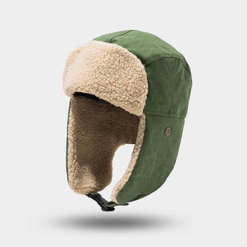 Warm Lei Feng Hat: Korean Style for Winter Riding Additional Image 3