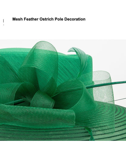 Elegant Vintage Wide Brim Sun Hat for Women Additional Image 3