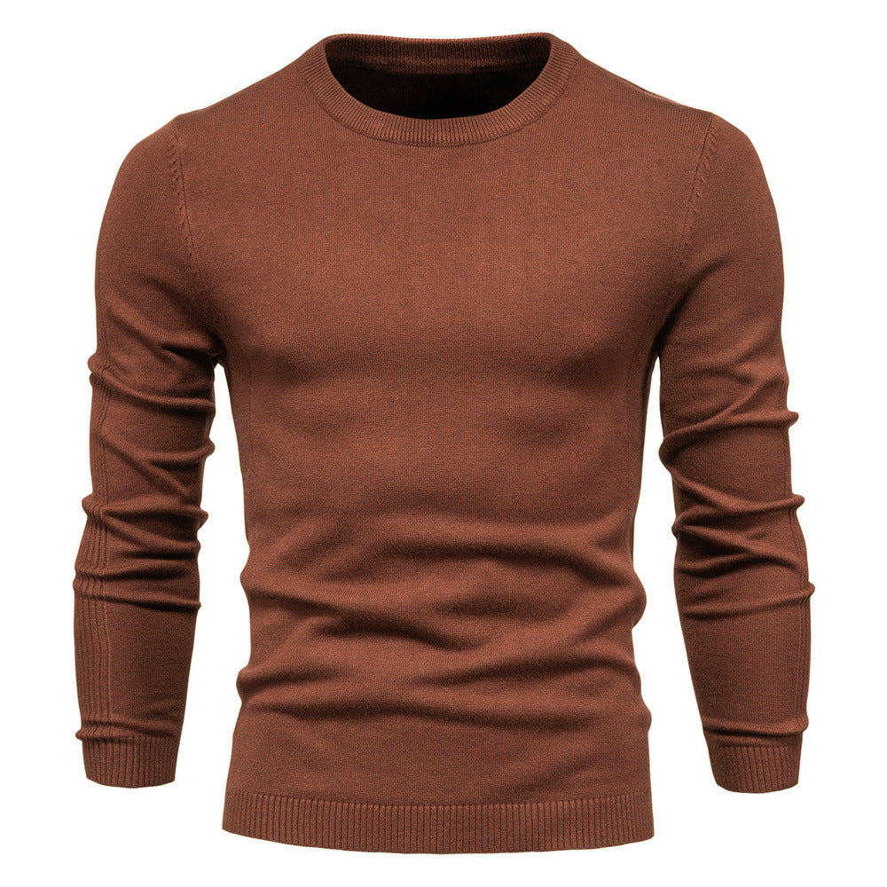 Men's Thick Knit Slim Fit Sweater Additional Image 3