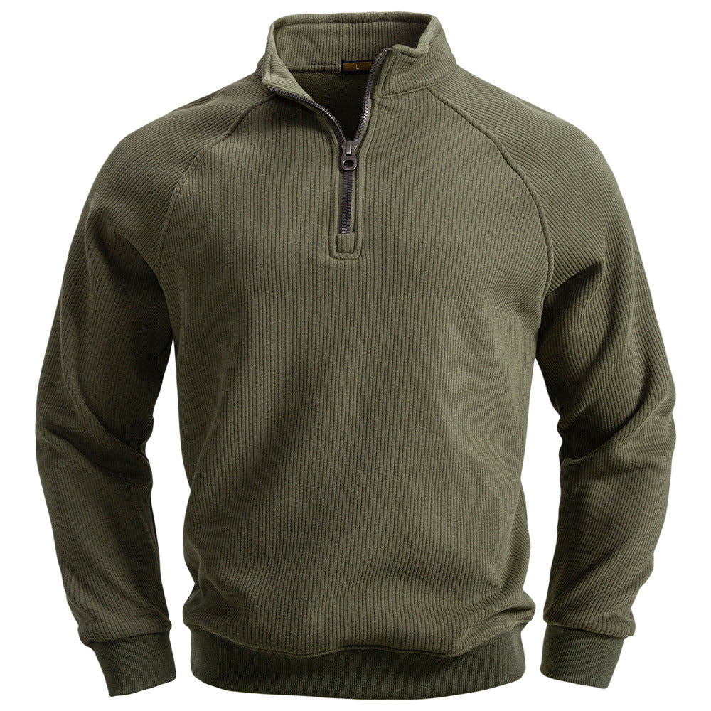 Men's Fleece-Lined Half-Zip Sweatshirt Additional Image 3