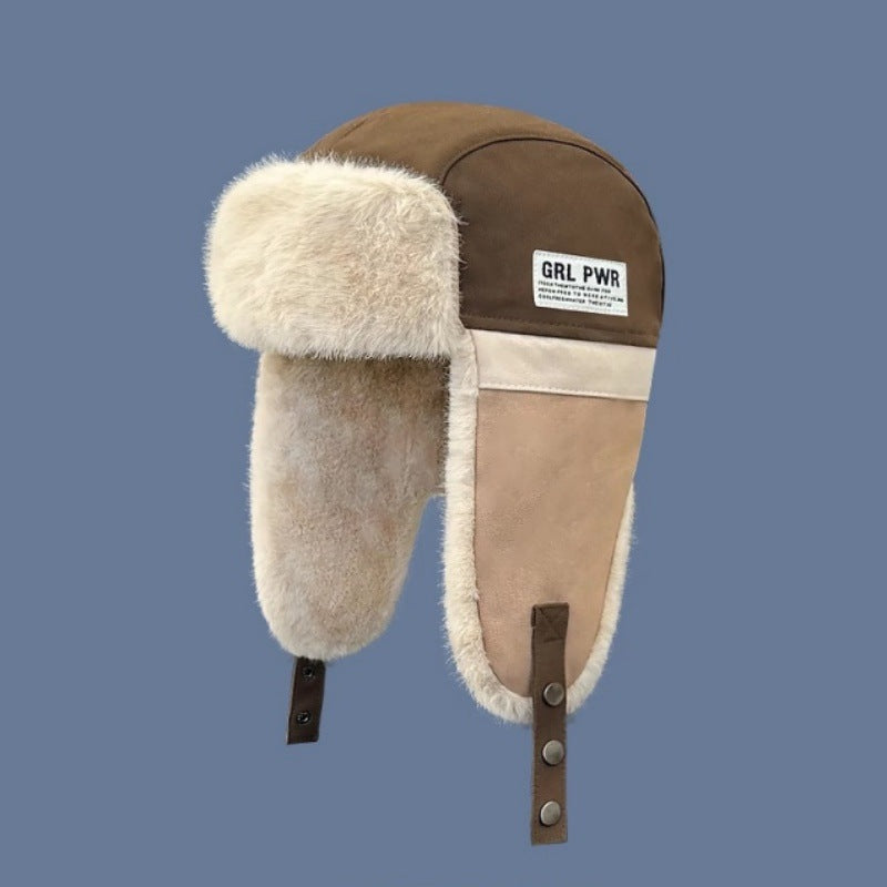 Warm Plush Lei Feng Hat - Korean Style Winter Ski Hat Additional Image 3