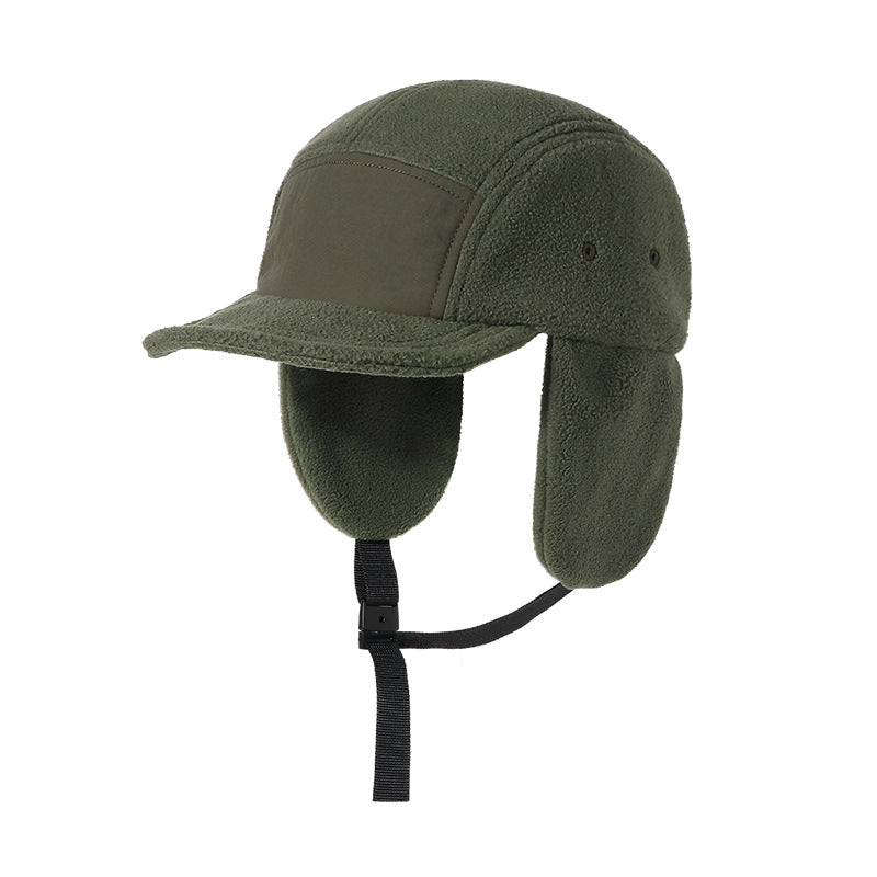Warm Fleece Baseball Cap with Ear Protection Additional Image 3