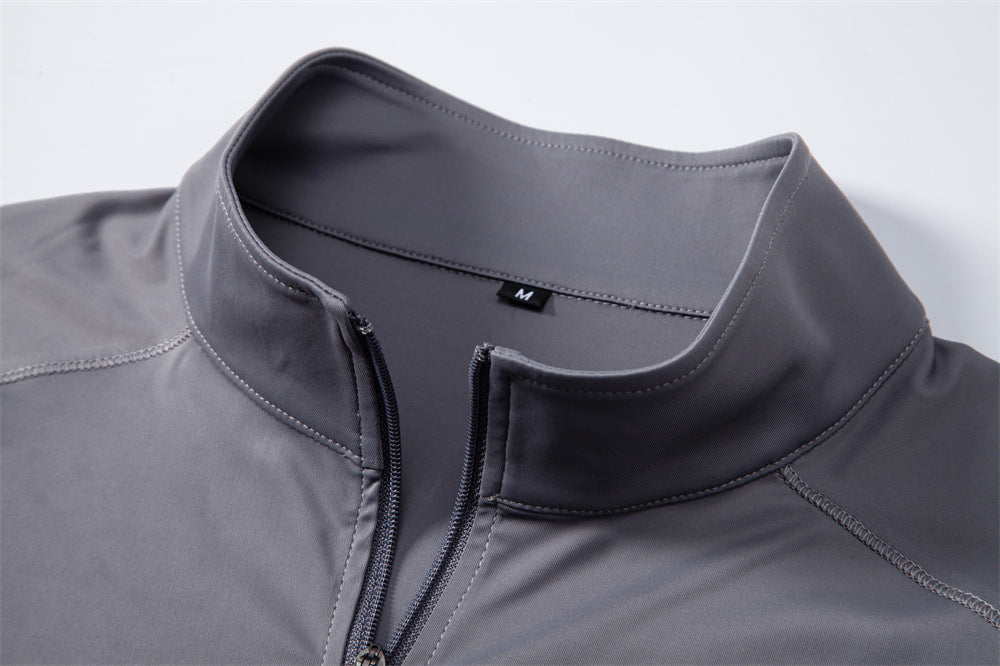 Men's UPF 100 Half-Zip Sun Shirt - Long Sleeve Additional Image 3