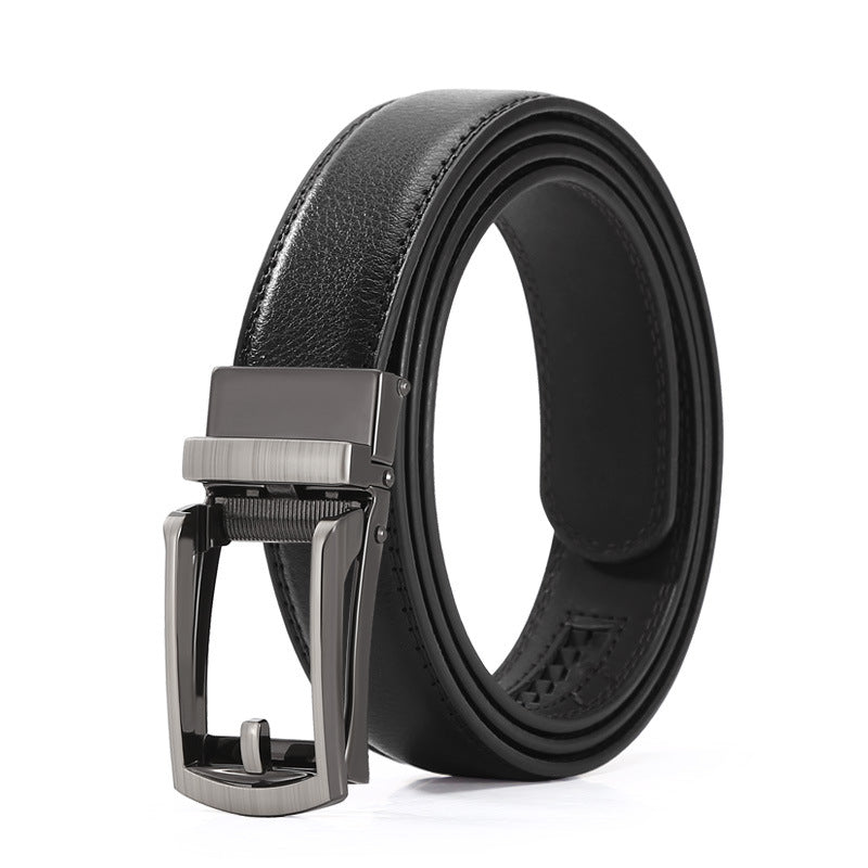 Men's Reversible Leather Belt - Black & Brown Additional Image 3