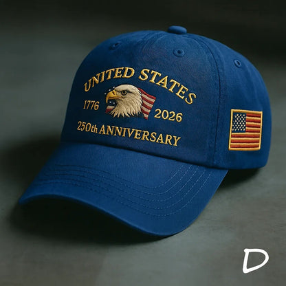 USA 250th Anniversary 3D Logo Baseball Cap Additional Image 3