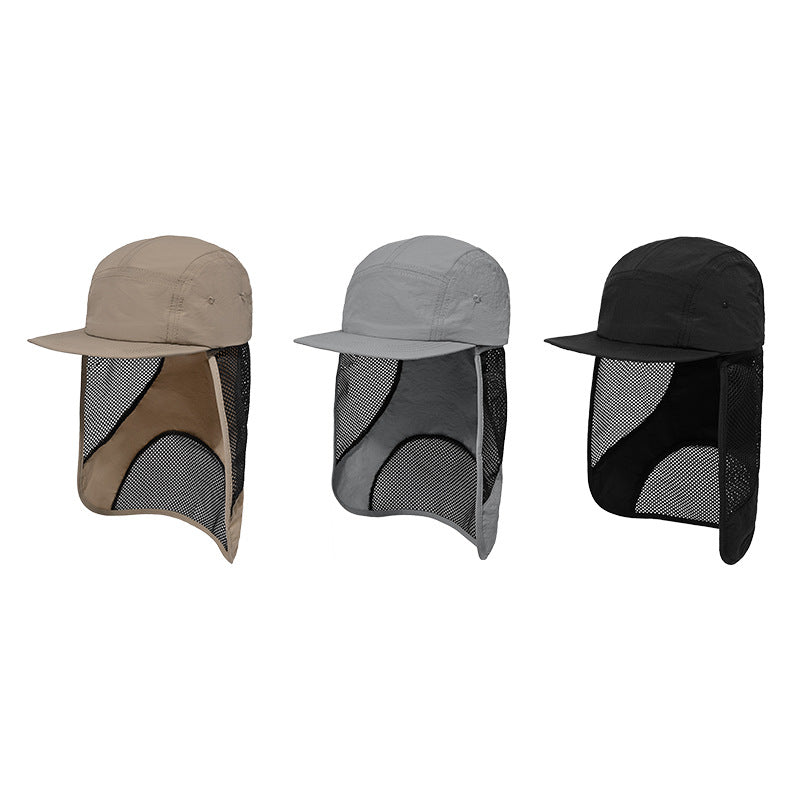 Detachable Brim Quick-Dry Waterproof Baseball Cap Additional Image 4