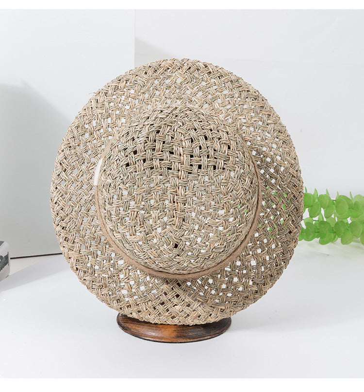 Stylish Outdoor Wide Brim Straw Hat for Women Additional Image 4