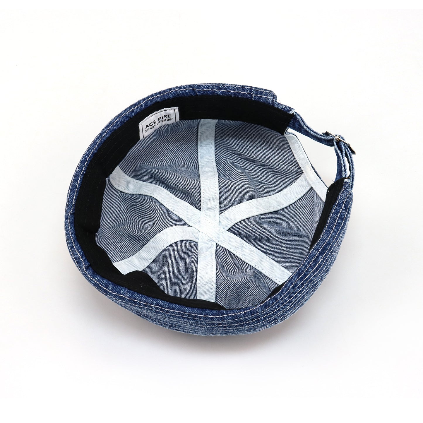 Retro Denim Landlord Cap - Vintage Japanese & American Style Additional Image 4