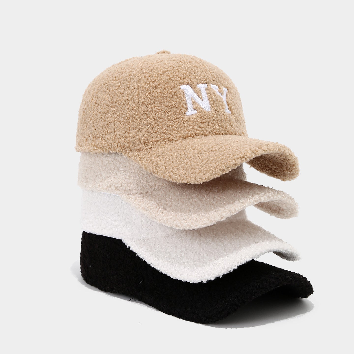NY Letter Embroidered Duck Cap Additional Image 4