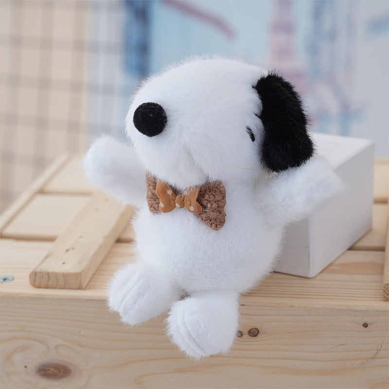 Snoopy Bow Tie Plush Keychain Charm Additional Image 4