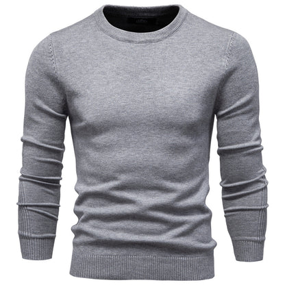 Men's Thick Knit Slim Fit Sweater Additional Image 4