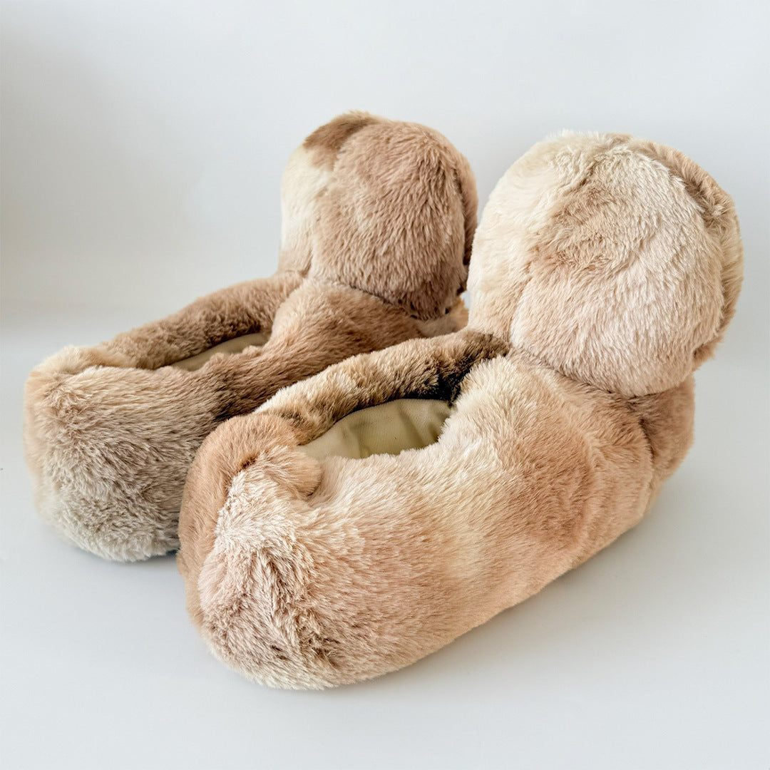 Adorable Sloth Plush Slippers - Cozy & Cute Indoor Footwear Additional Image 4