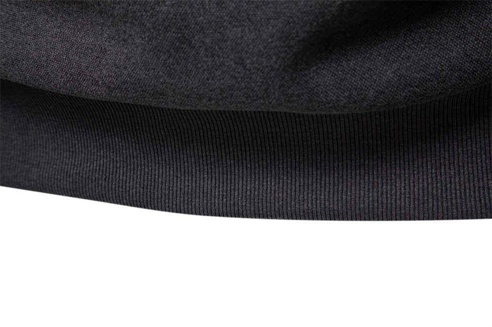 Men's Fleece-Lined Asymmetrical Zip Jacket Additional Image 4