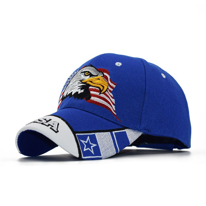 USA Eagle Camo Baseball Cap: Patriotic Pride Additional Image 4