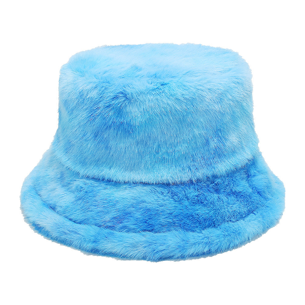 Tie-Dye Fur Fisherman Hat - Warm Ear Protection Additional Image 4