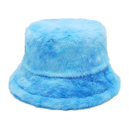 Tie-Dye Fur Fisherman Hat - Warm Ear Protection Additional Image 4