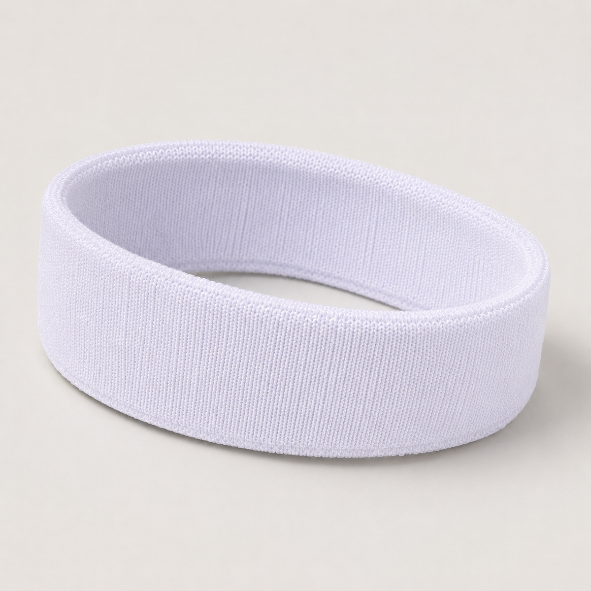 Premium Knitted Sports Headband for Sweat Control — detail photo showing construction