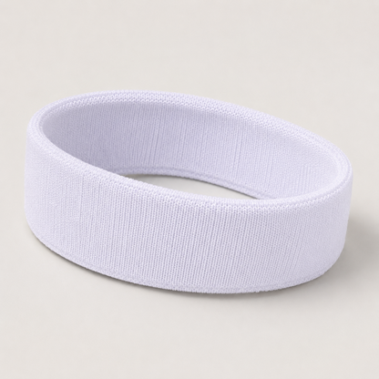 Premium Knitted Sports Headband for Sweat Control — detail photo showing construction