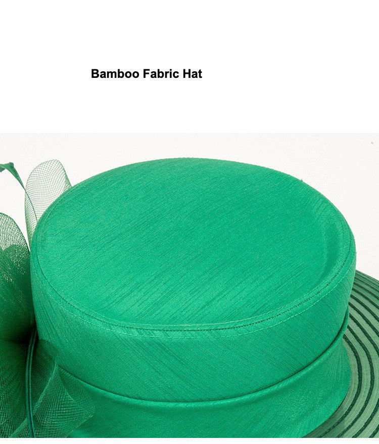 Elegant Vintage Wide Brim Sun Hat for Women Additional Image 4