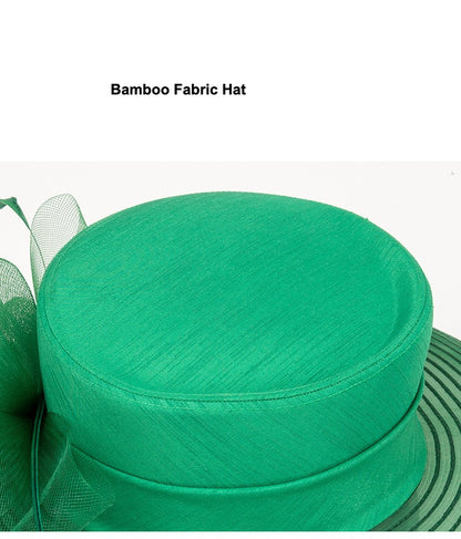Elegant Vintage Wide Brim Sun Hat for Women Additional Image 4