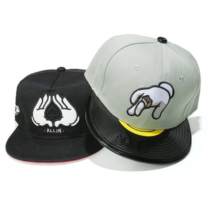 Retro Vinyl Record Hip-Hop Baseball Cap Additional Image 4