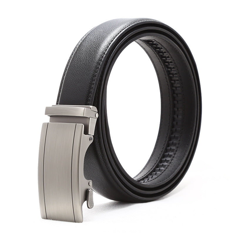 Men's Genuine Leather Automatic Belt Additional Image 4