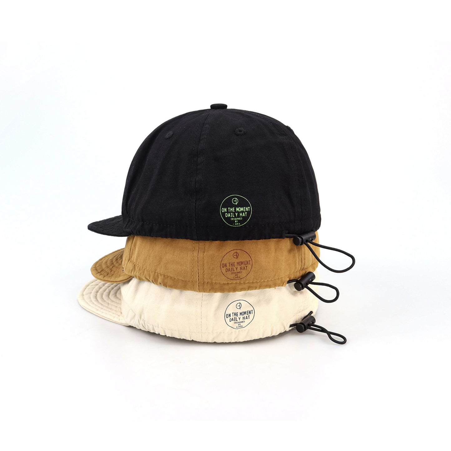 Retro Washed Baseball Cap - Short Brim Additional Image 4