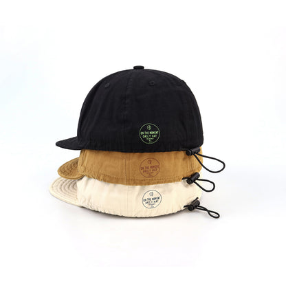 Retro Washed Baseball Cap - Short Brim Additional Image 4