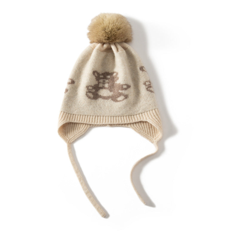 Cozy Kids' Cashmere Hat - Warm Ear Protection Additional Image 4