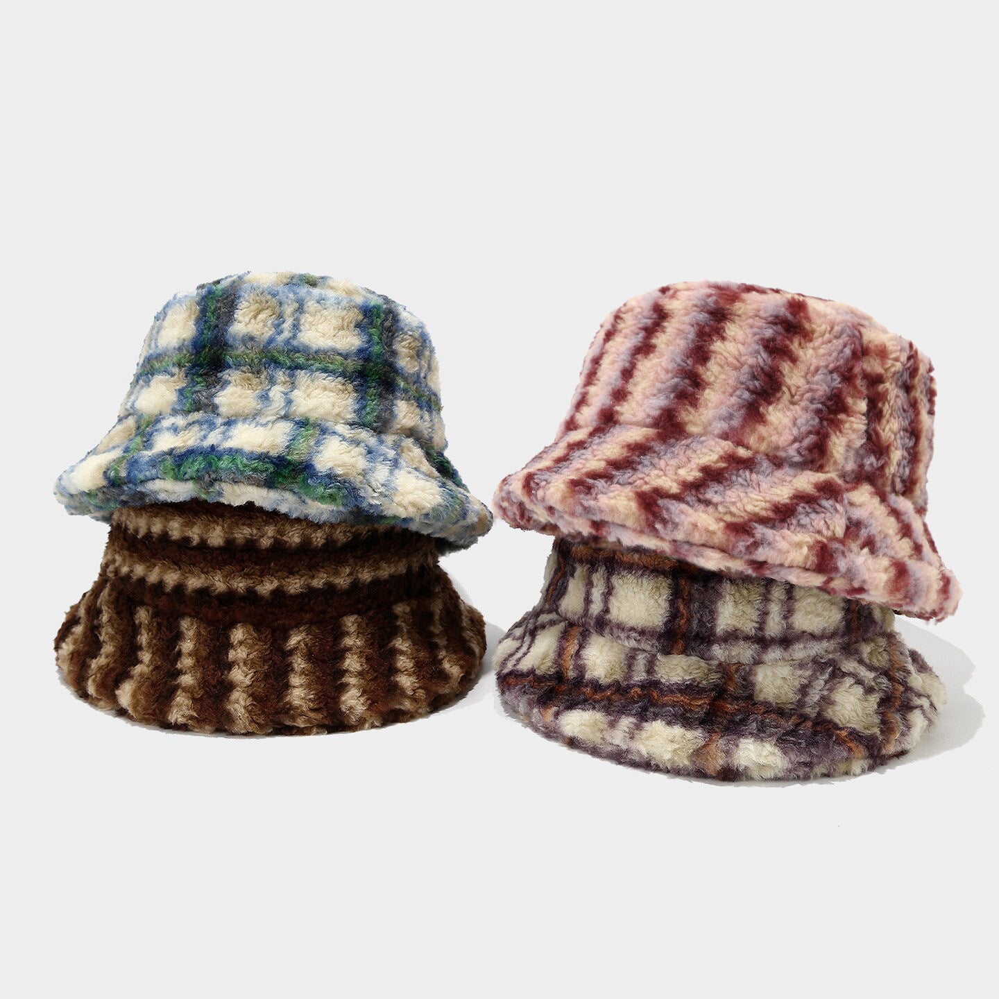 Cozy Plush Fisherman Hat - Warm Winter Fashion Additional Image 4