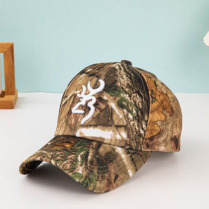 Browning Embroidered Camo Baseball Cap - Sun Protection Additional Image 4