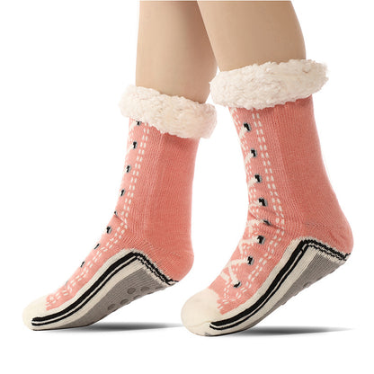 Ultra-Thick Fleece Lined Cozy Socks for Women Additional Image 4