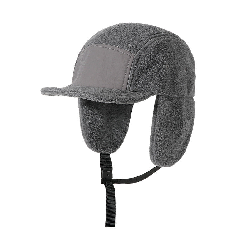Warm Fleece Baseball Cap with Ear Protection Additional Image 4