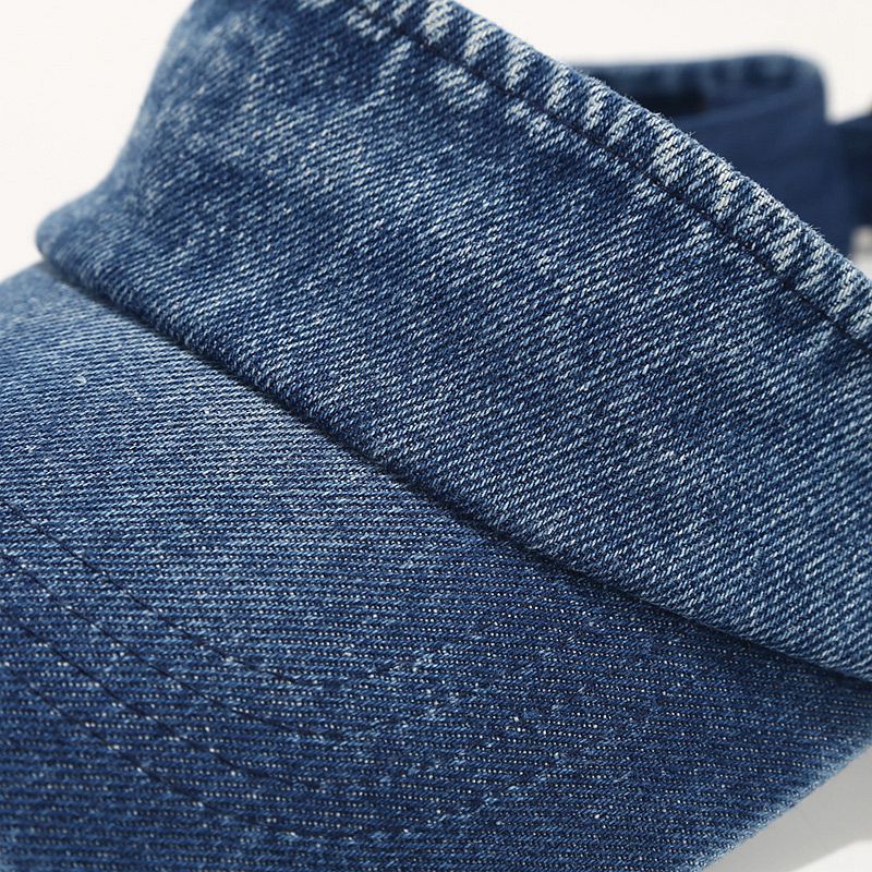 Retro Denim Literary Cap: British & Japanese Style Additional Image 4