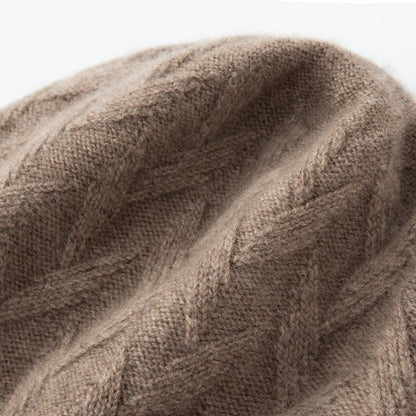 Soft Cashmere Beanie: Luxurious Winter Warmth Additional Image 4