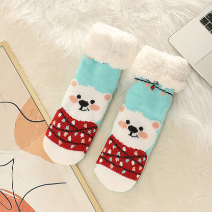 Cozy Velvet Slipper Socks for Women - Ultra-Thick Warmth Additional Image 4