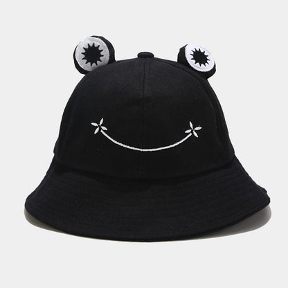 Cute Frog Bucket Hat: Kawaii Korean Fashion Sun Hat Additional Image 4