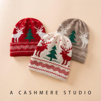 Pure Cashmere Kids Christmas Beanie Additional Image 4