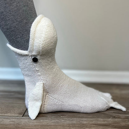 Cozy Knitted Dino & Dragon Socks | Fun, Warm, & Unique Additional Image 5