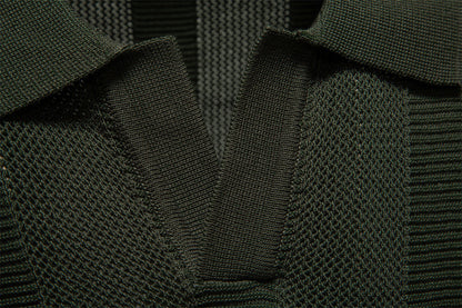 Men's Striped Polo Shirt | Summer Casual Comfort Additional Image 5