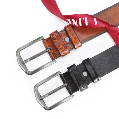 Retro Pin Buckle Belt for Men - Classic Business Casual Additional Image 5