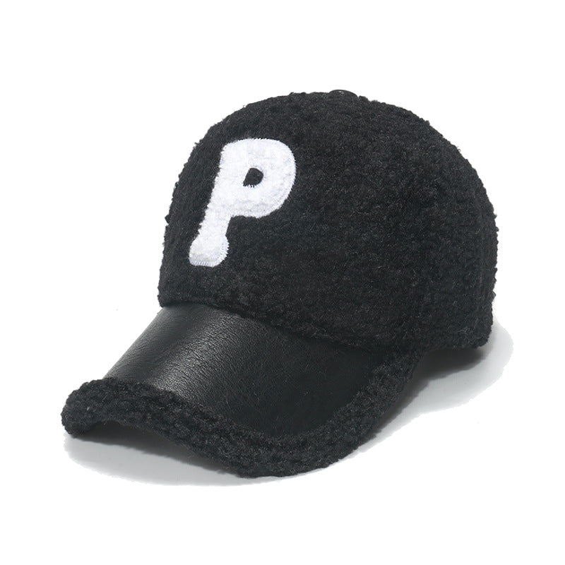 C-Logo Lamb Velvet Baseball Cap Additional Image 5