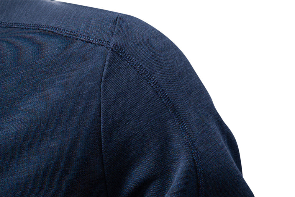 Men's Smart Casual Bomber Jacket - Fall/Winter Style Additional Image 5