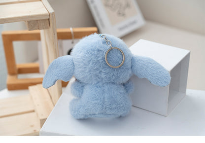 Alien Dog Monchichi Plush Keychain - Cute Bag Charm Additional Image 5